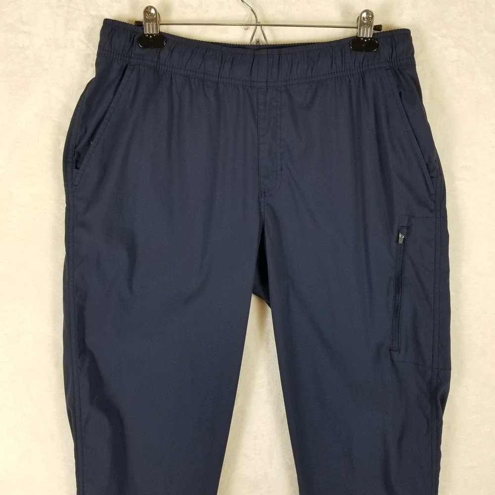 Outdoor Research Jogger Pants Men Large Navy Blue Ripstop Nylon Spandex Active - Picture 2 of 9